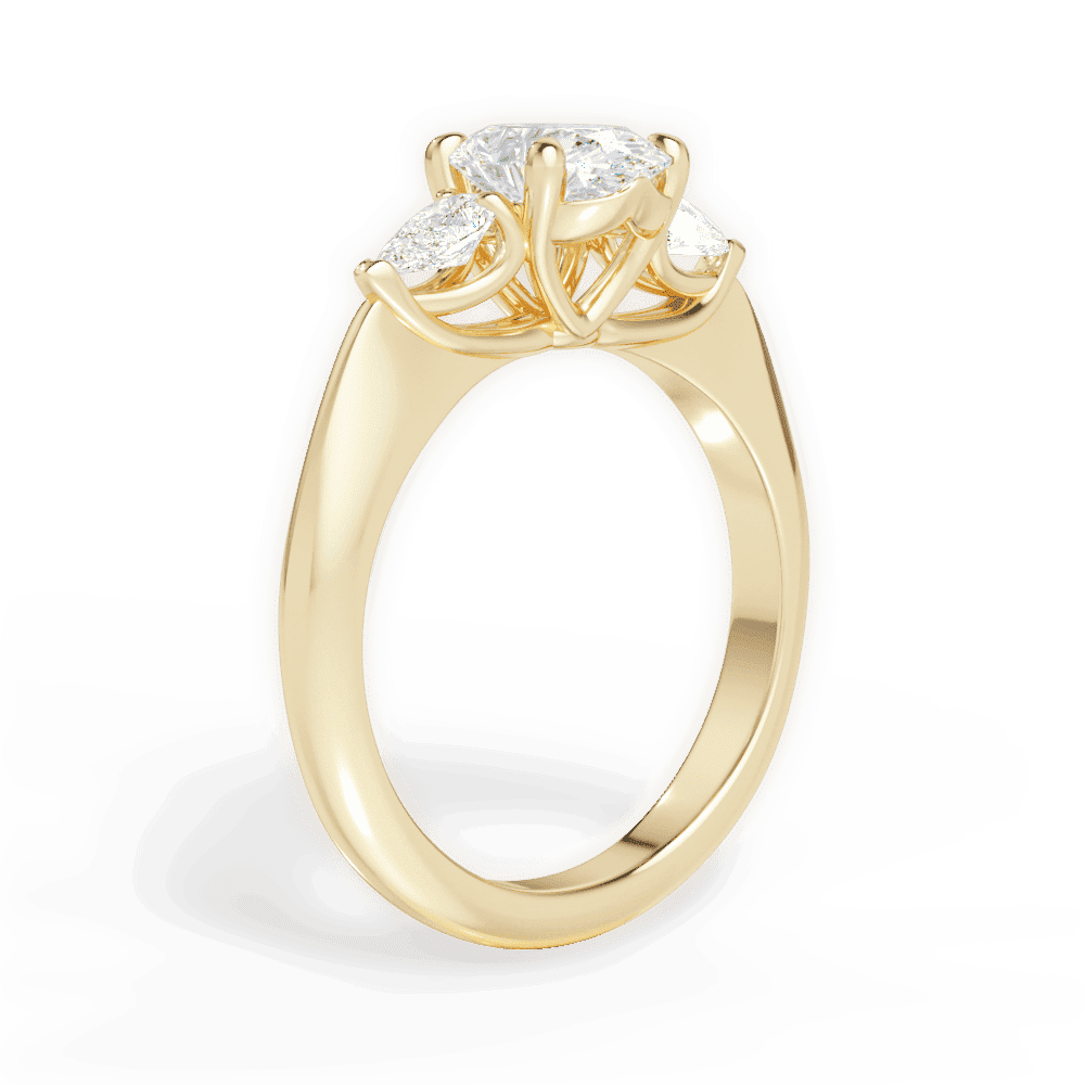 Three stone Engagement Ring - Image 4